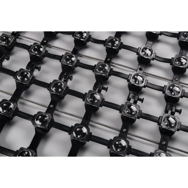 RGB P62.5 LED Outdoor Waterproof Led Mesh Screen Display DC12V 192W