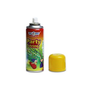 Glossy Bright Birthday Spray String , Continuous Crazy String Spray No Harm To