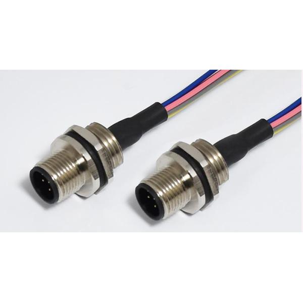 M12 X Code 8 Pin Male Waterproof RJ45 Ethernet Cable Cat 6