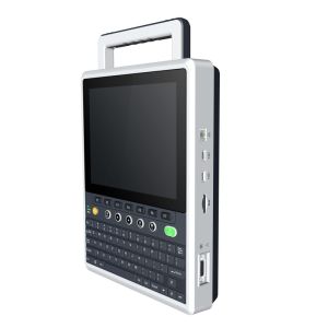 12-Channel EKG System HD Display QWERTY DICOM/HL7 8-Hr Battery For Healthcare