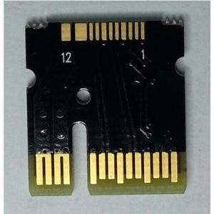 0.25mm Board Thickness Ultra Thin PCB Rigid Flex 6 Layers Double Sided SD Card