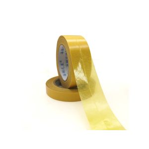 Yellow Double Sided Customizable Size Hot Melt Adhesive Carpet Tape For