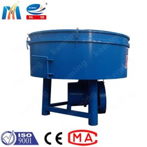 350L Cement Grout Mixer Mortar Pan Mixer With Self Lifter
