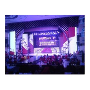 Waterproof Curve RGB LED Screen LED Video Display P6 For Banks / Malls Shows