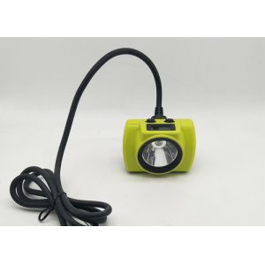 6000k 4.07W 13.6Ah 25000lux Wire LED Mining Lights For Gold Mine