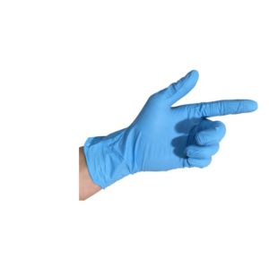 Cheap Hospitals Disposable Nitrile Gloves With Puncture Tear Abrasion Resistant for sale