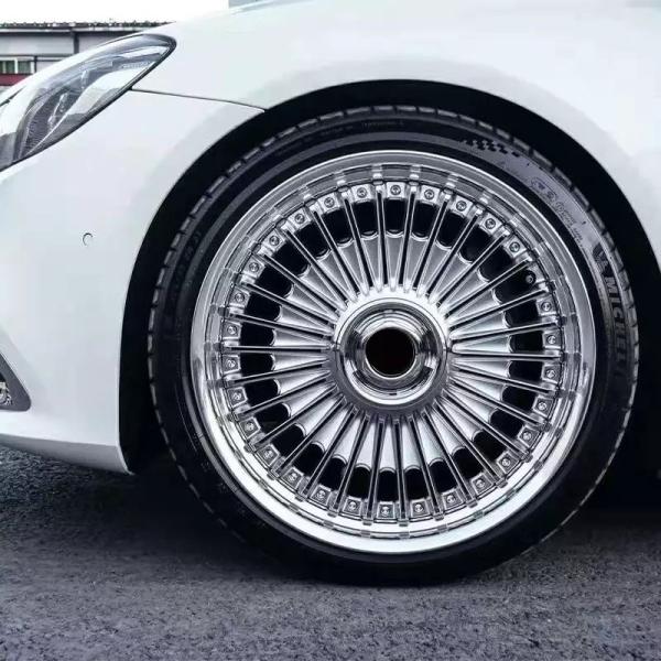 forged alloy wheels 2 pieces Chrome wheel rims forged concave wheels