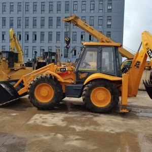 JCB 4CX Backhoe Loader Second Hand Energy Saving With High Capacity