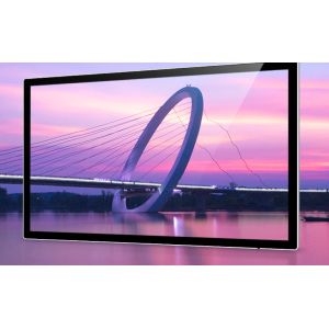 Aluminum Alloy Advertising LCD Display Touch Screen Wall Mounted Advertising