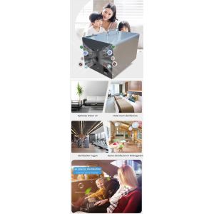 HOMEFISH Portable Home / Commercial Digital Ozonator Air Purifier Cleaner