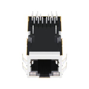 56F-1802DDD2NL 2.5G BASE-T Tab UP One Port POE+ Magnetic RJ45 Jack 16p8c