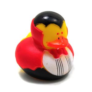 Duck Shape Rubber Bath Toys Police Floating Bath Safe Rubber Duck Soft Feeling