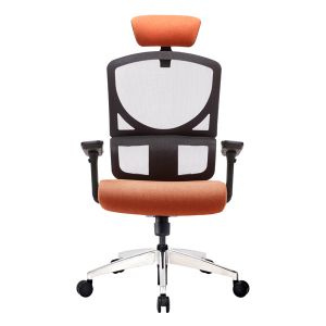 Computer Mesh Chair with BAS Black&Orange Ergo Desk Chair