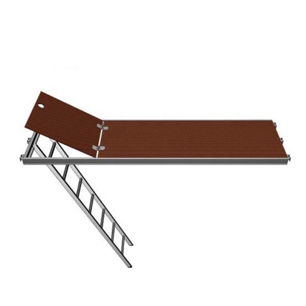 Quality Aluminium Plywood Trapdoor Platform With Ladder Construction Use wholesale