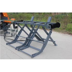 Gasoline Powered 800 KG Firewood Processor 4 Inch Wood Chipper For Straw