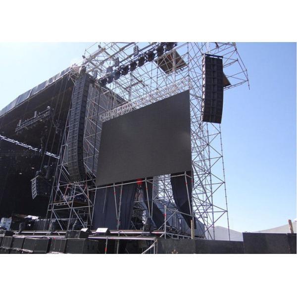 P10 Full Color Outdoor Rental LED Display Curtain Video Wall 1/8 Dynamic