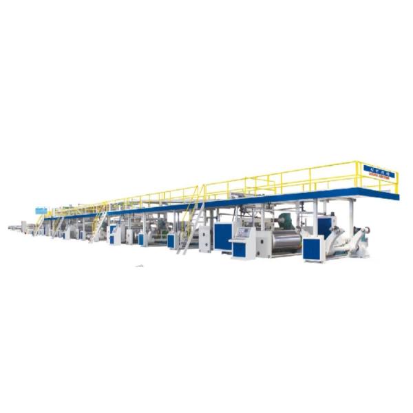 Newly Released 5ply Corrugated Carton Box Production Line with Paper Forming