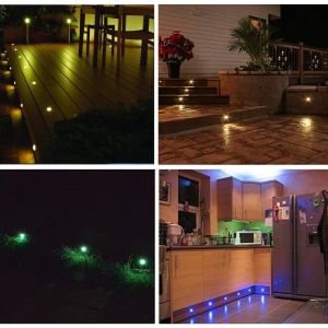 Patio Decoration RGB 1m 1W 12 Volt Led Path Lights