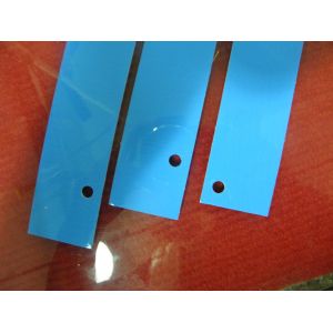 Compressible Insulating 2.5 W/m-K blue Thermal Gap Filler With strong Backing