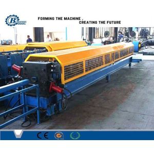 China Tube Roll Former Downpipe Roll Forming Machine With Double Head Decoiler on sale