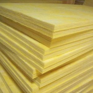 Fireproof Glass Wool Rigid Fiberboard Insulation Heatproof Multipurpose