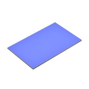 4.5kg/m2 Silver Sparkle Aluminum Composite Panel 3mm Thickness