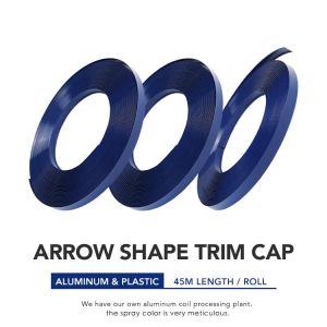 China Acrylic Profile Light Box 45m Alphabet Sign Trim Cap Waterproof on sale