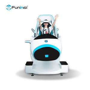 Cheap 1.5KW Aircraft Vr Space Theme Flight Simulator For Kids 5PCS Games for sale