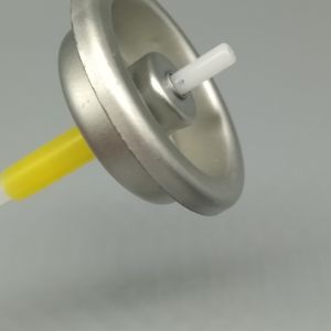 Elegant Metered Aerosol Valve for Premium Haircare Sprays with Fine Mist and