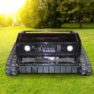Cheap Free Shipping zero Turn New System Gasoline Grass Cutter Remote Control Wheel Lawn Mower for sale