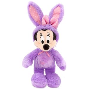 China Eco Friendly Soft Minnie Mouse Plush Stuffed Bunnies For Easter , Purple on sale