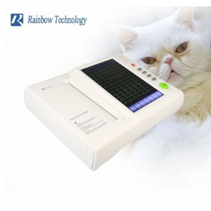 7 Inch Touch Screen 12 Channels 12 Leads Veterinary ECG Machine