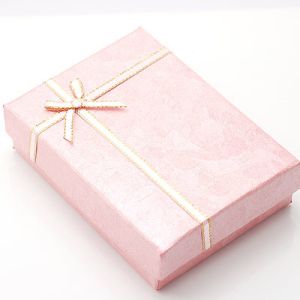 Various Color Recycled Gift Boxes Matt Lamination Printing Handmade Technic