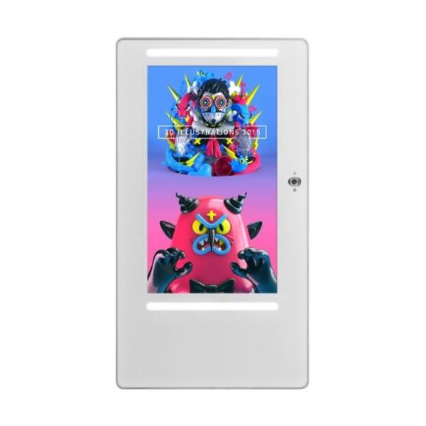 Quality Full HD Capacitive Wall Mount Touch Screen Monitor 32" With LED Stripes wholesale