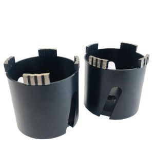 China M16 Thread 82mm Turbo Segment Brick Dry  Core Drill Bit Laser Welded on sale