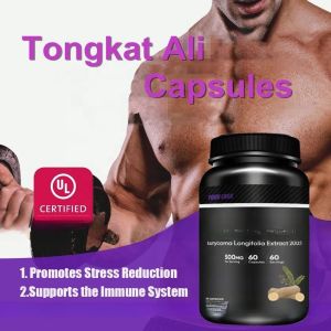 OEM man power herbal long time health supplement Tongkat Ali Capsules for men