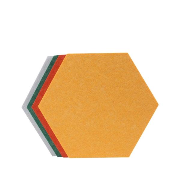 Quality Soundproofing Wall Hexagonal Acoustic Panels Fire Retardant High Density wholesale