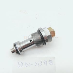 Excavator Hydraulic Spare Parts Relief Valve For EX120-2 EX120-3 Digger Spares