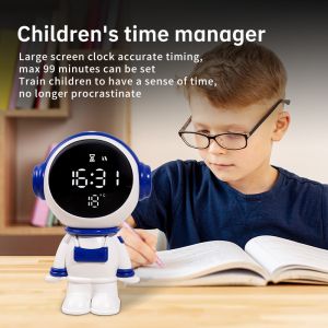 APP Control Customized Lighting Smart Wake-up Astronaut Alarm Clock