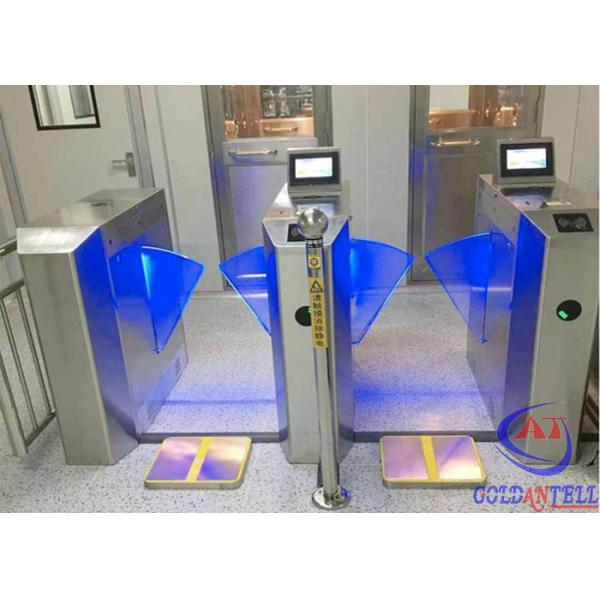 ESD Turnstile System With Builit in 8 Inch Computer Source Human Body Statics