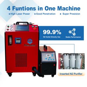 4-in-1 Functional Handheld Laser Welding Machine with 2 Years Warranty and 1080