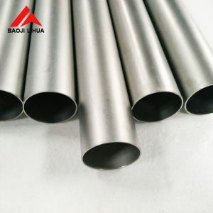 Round Polished Titanium Hollow Tube With Hardness HV200