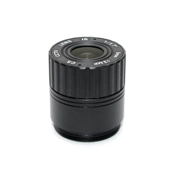 1/1.7" 4K CCTV Camera Lens IR Correction F1.8 Megapixels 12MP 72.64 Degrees For
