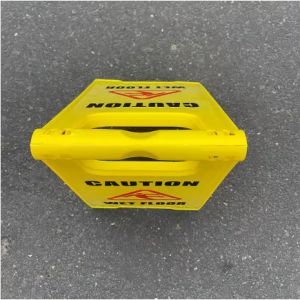 High Quality Collapsible Road Wetland Board Plastic Safety Warning Sign
