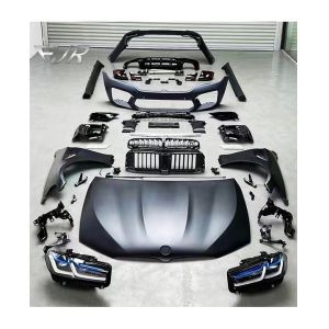 China 2011-2017 BMW 5 Series Front Bumper Upgraded 2022 M5 With LED Headlights And Taillights on sale