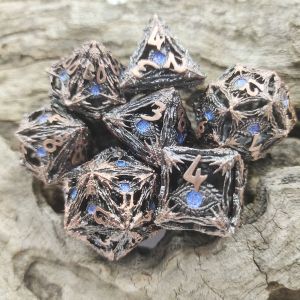 Lightweight Polished Edge RPG Dice polyhedral Dice Light weight GST Multipurpose