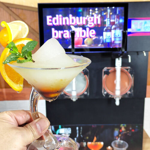 Commercial Cocktail Margarita Granite Smoothie Cappuccino Smoothie Slush Molding Machine