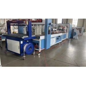 Fully Automatic Cardboard Box Folder Gluer Machine with 30-150mm Nail Distance
