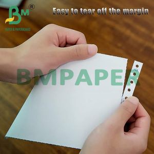 8.5 x 11 Inch White Pink NCR Carbonless Copy Paper For Dot Matrix Printers