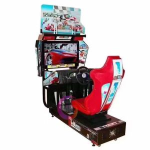 Coin Operated Outrun 32 Car Racing Game Machine Sitdown Driving 110V/220V